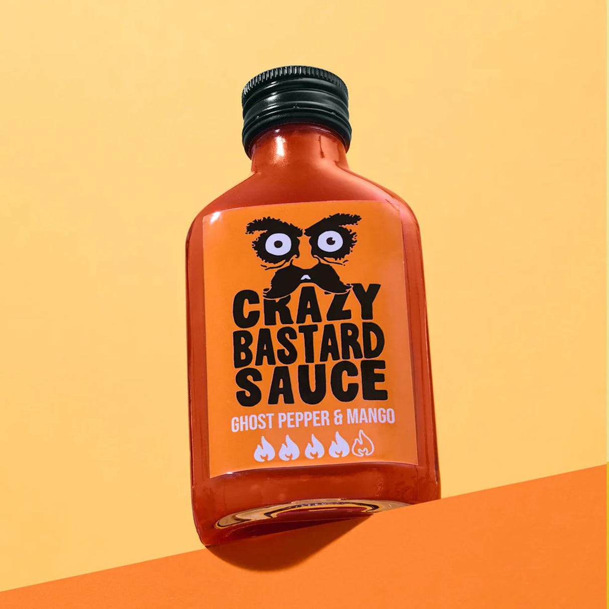 Crazy Bastard Sauce | Ghost Pepper & Mango Chilli Sauce