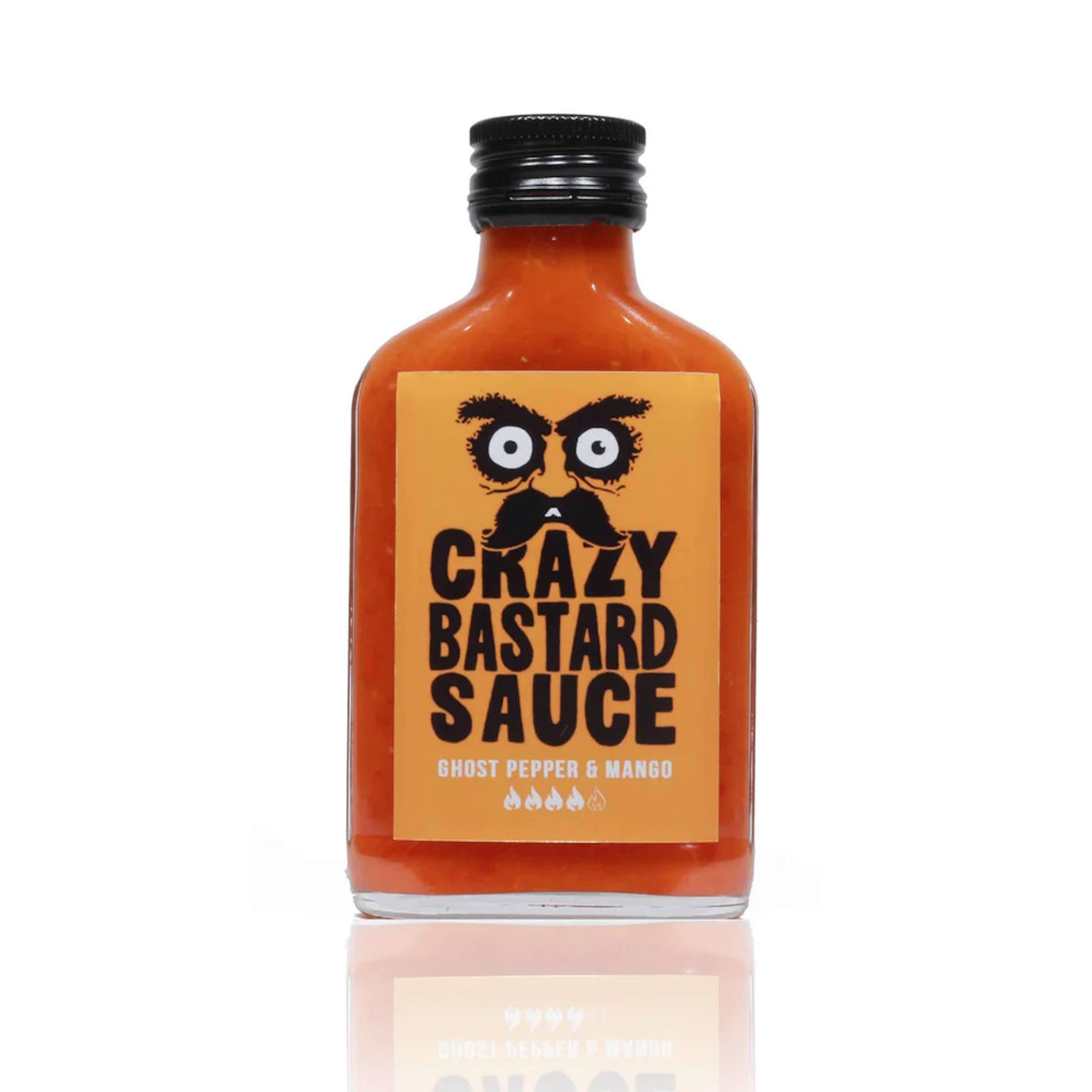 Crazy Bastard Sauce | Ghost Pepper & Mango Chilli Sauce