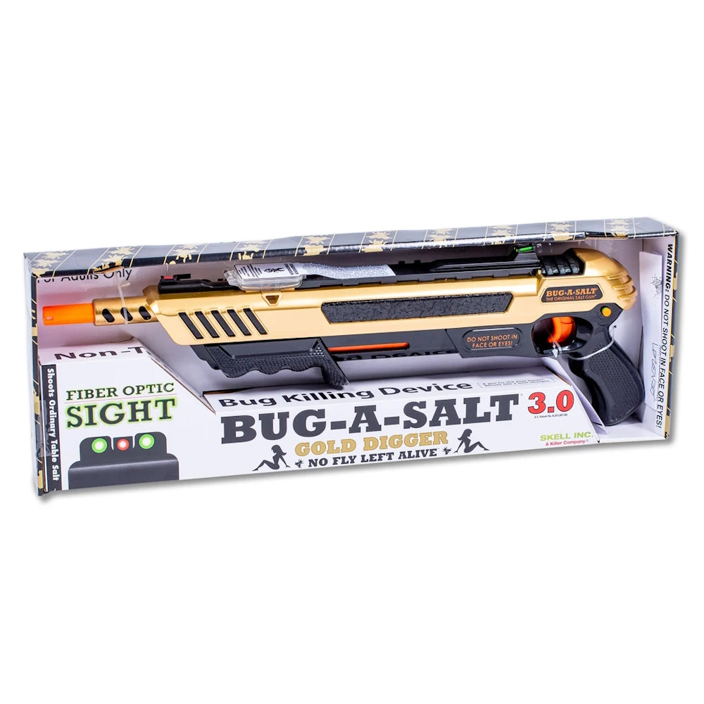 Bug-A-Salt 3.0 Gold Digger | Bug Killer Toy Salt Gun