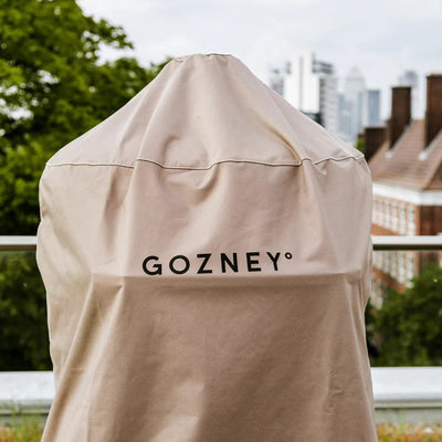 Gozney Dome and Stand Cover on the grill