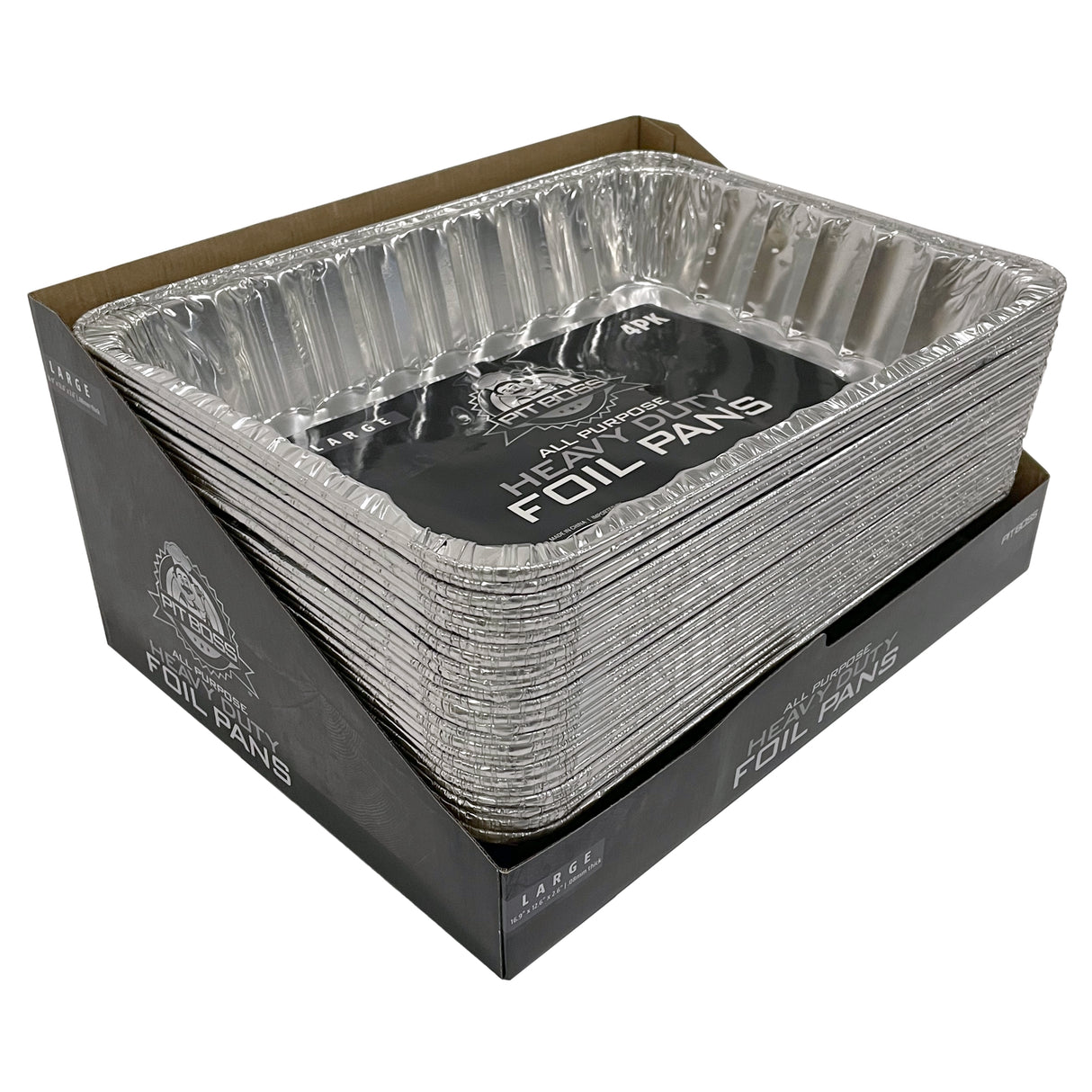 Pit Boss Grills | Foil Pans All Purpose-Large (4 Pack)