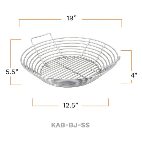 Kamado Joe Charcoal Basket product measurements