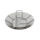Charcoal Basket XL Adjustable Divider on white in black