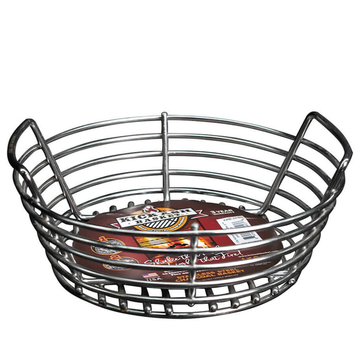 Junior Kick Ash Charcoal Basket front view