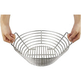 Classic Kick Ash Charcoal Basket hands holding basket