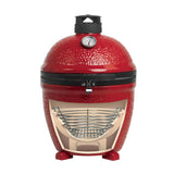 Classic Kick Ash Charcoal Basket inside grill view