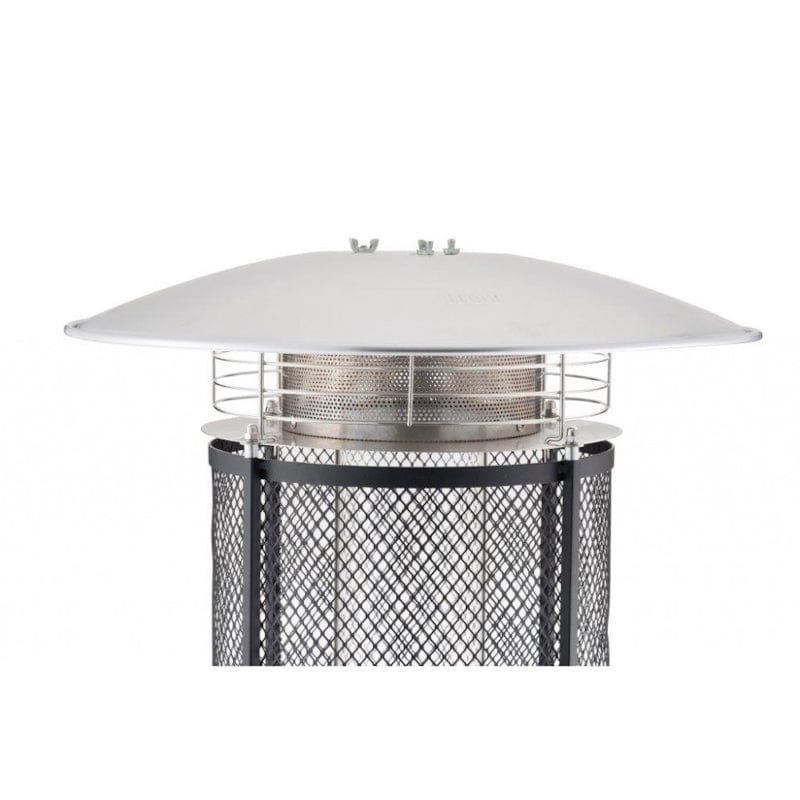 top of 15kW Flame Patio Heater