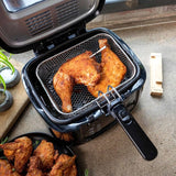 deep frying using Wireless Smart Meat Thermometer