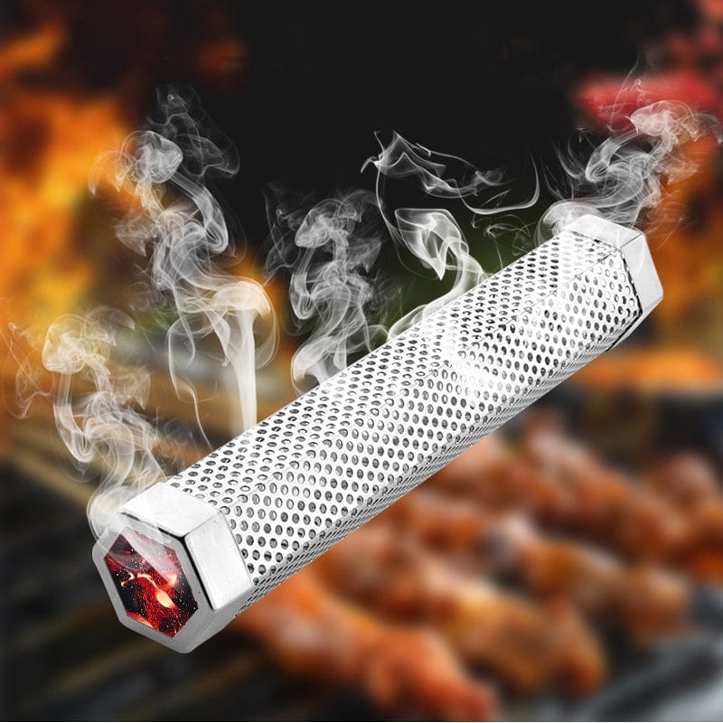 Stainless Steel Hexagonal Tube BBQ Smoker