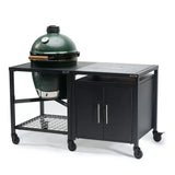 Big Green Egg | Modular Nest + Expansion Cabinet + Distressed Acacia Shelf