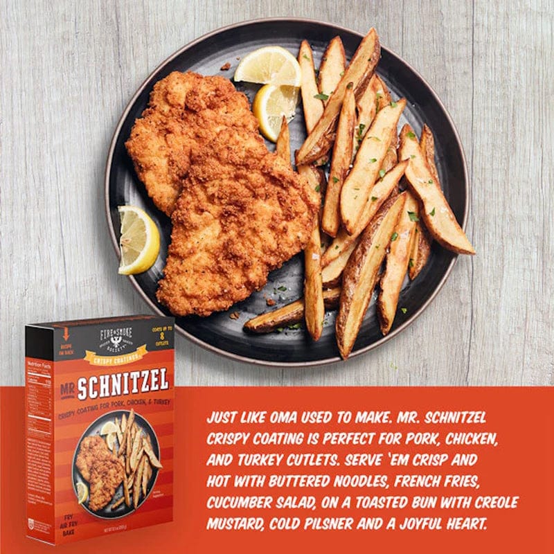 Fire & Smoke Society | Mr. Schnitzel Crispy / Air Fryer Coating Batter Mix