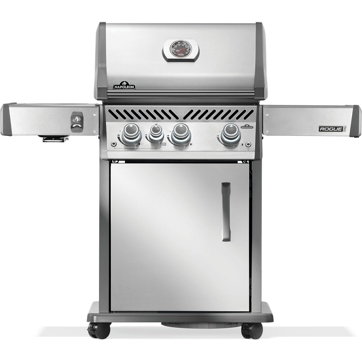 Napoleon | Rogue PRO 425 Stainless Steel Propane Gas Grill with Infrared Side Burner