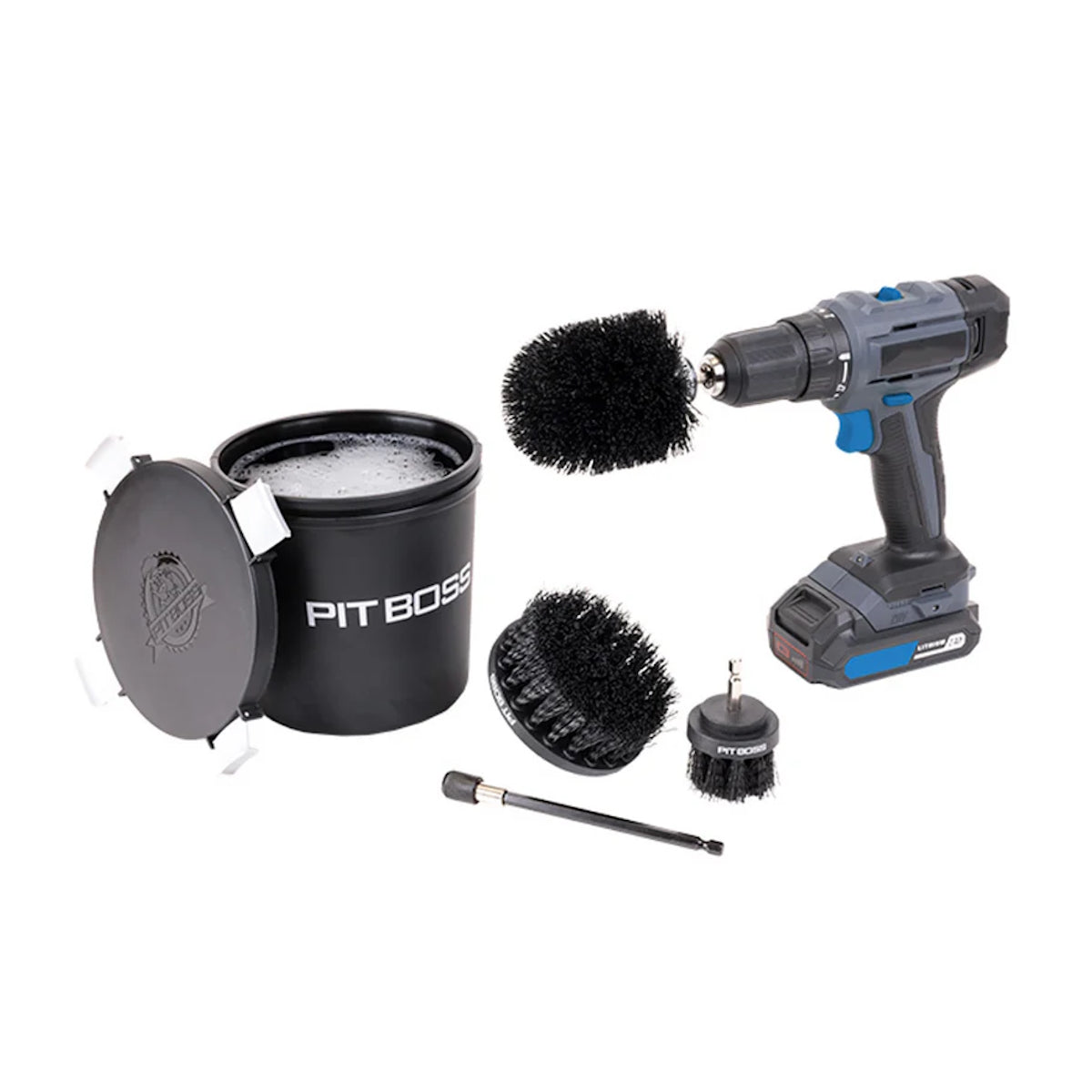 Pit Boss Grills | Pro Series Drill Attachment BBQ Cleaning Kit