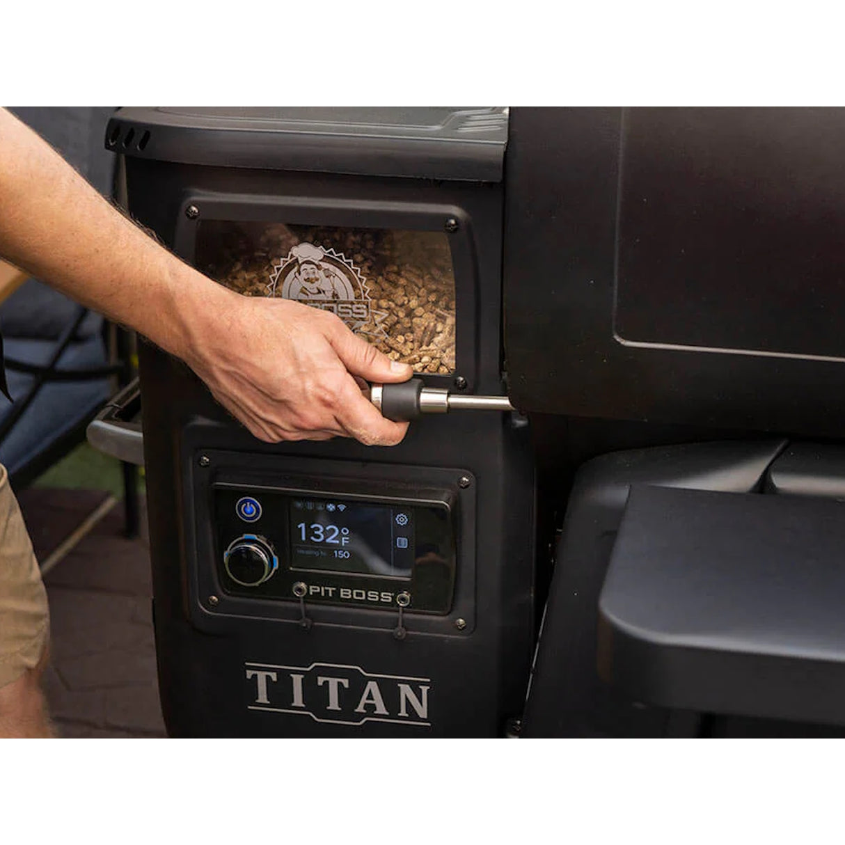 Pit Boss Grills | Pit Boss Competition Series 1600 Titan Wood Pellet Grill + Free Gift