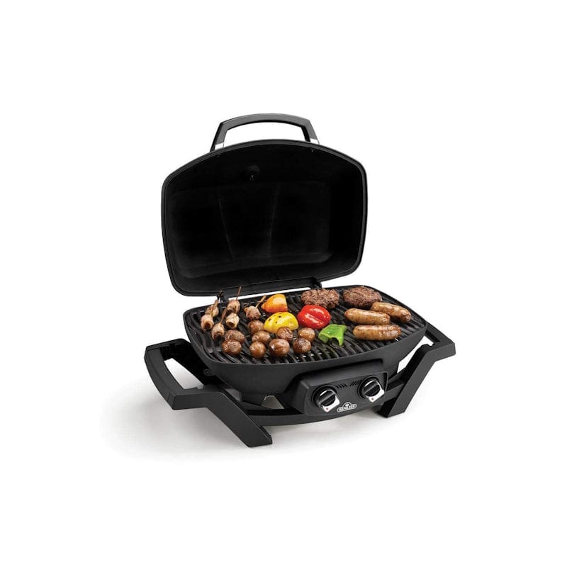 grilling on Napoleon TravelQ Pro 285 Portable Gas Grill