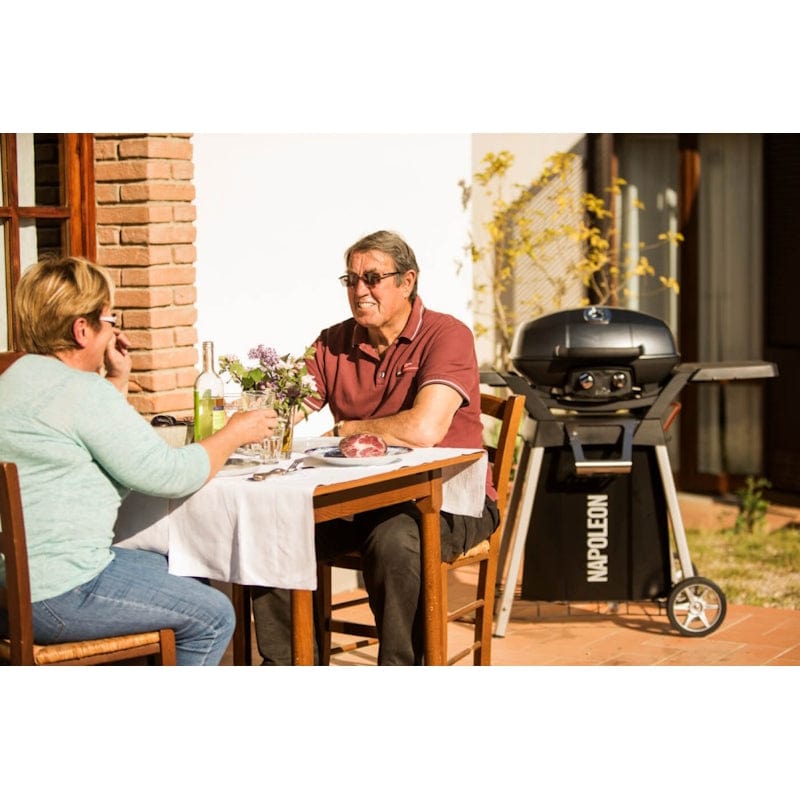 Napoleon TravelQ Pro 285 Portable Gas Grill outdoors