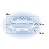 dimensions of Napoleon Electric Portable BBQ Grill