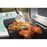 grilling food with Napoleon Electric Portable BBQ Grill