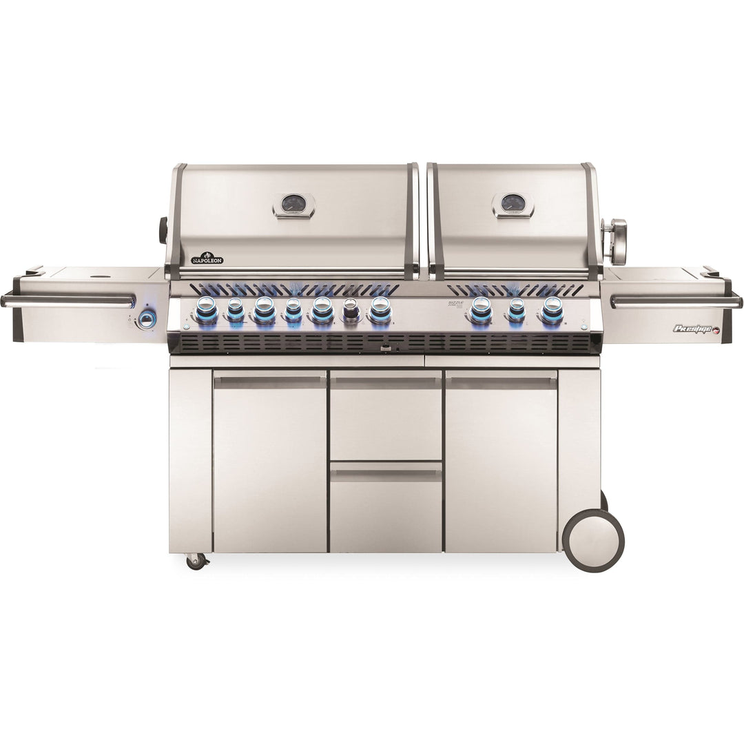 Napoleon | Prestige PRO 825 RSBI With Power Side Burner, Infrared Rear & Bottom Burners