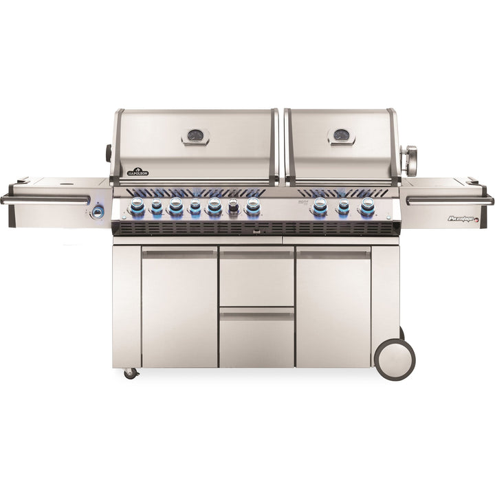 Napoleon | Prestige PRO 825 RSBI With Power Side Burner, Infrared Rear & Bottom Burners