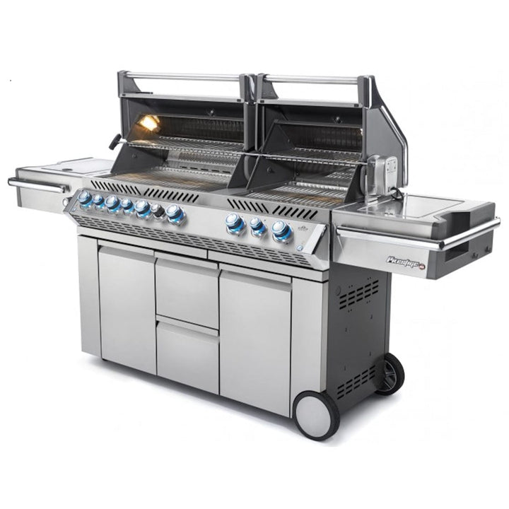 Napoleon | Prestige PRO 825 RSBI With Power Side Burner, Infrared Rear & Bottom Burners