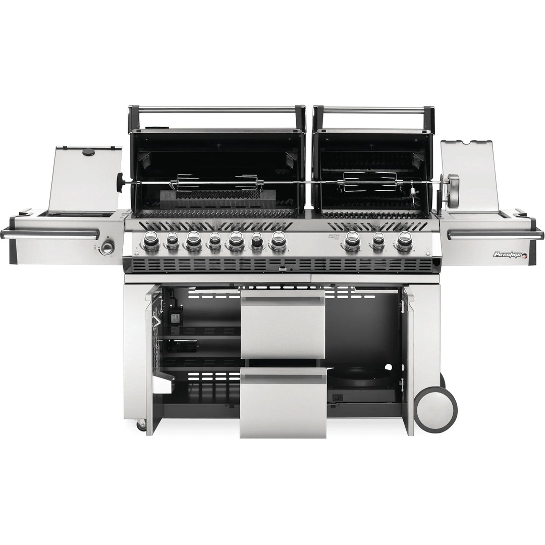 Napoleon | Prestige PRO 825 RSBI With Power Side Burner, Infrared Rear & Bottom Burners