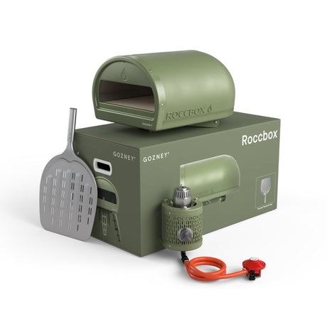Roccbox Portable Pizza Oven with full packaging
