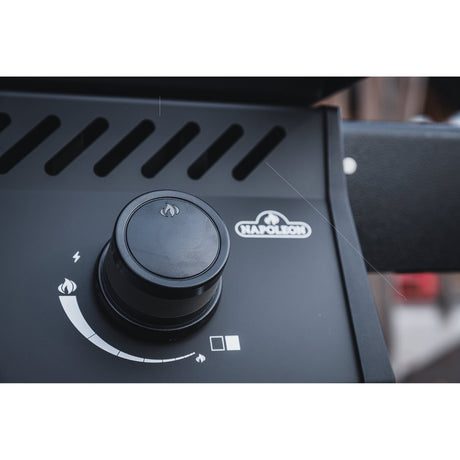 Napoleon Rogue 365 2-Burner Gas Grill flame control knob