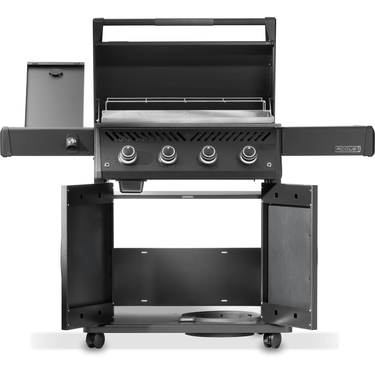 Napoleon Rogue PRO Phantom 30 Grill front view open