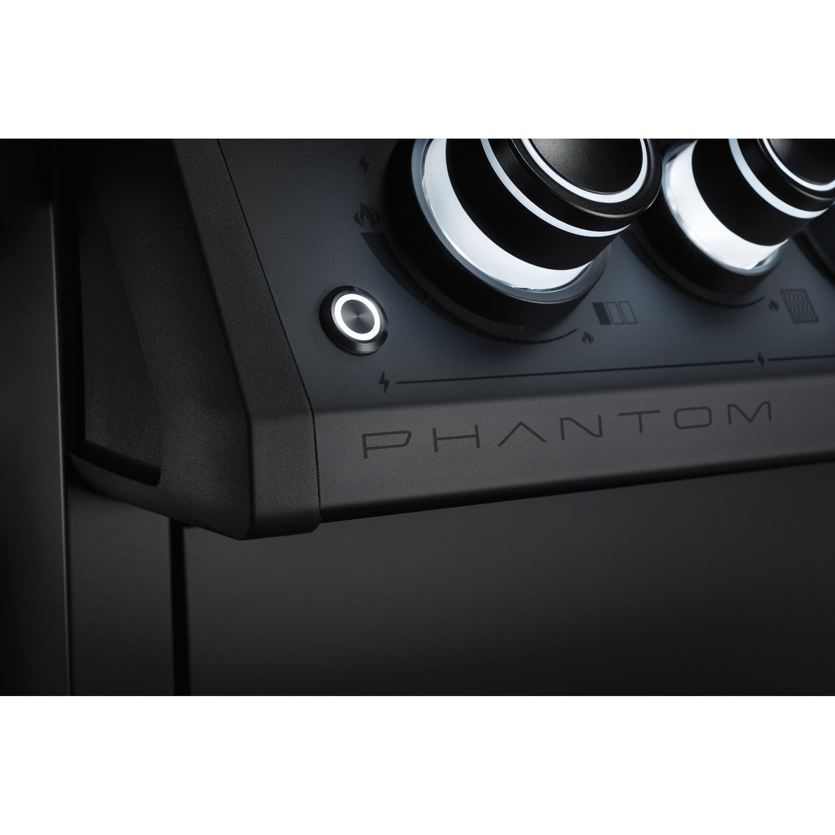 Napoleon Phantom Rogue SE 425 RSIB knobs on phantom logo