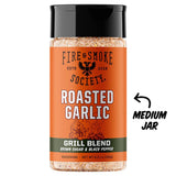 Fire & Smoke Society | Roasted Garlic Grilling Spice Blend with Brown Sugar & Black Pepper