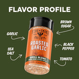 Fire & Smoke Society | Roasted Garlic Grilling Spice Blend with Brown Sugar & Black Pepper