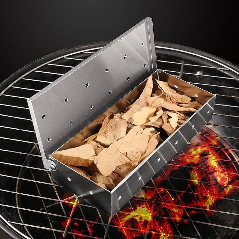 Stainless Steel Wood Chips Smoker Box