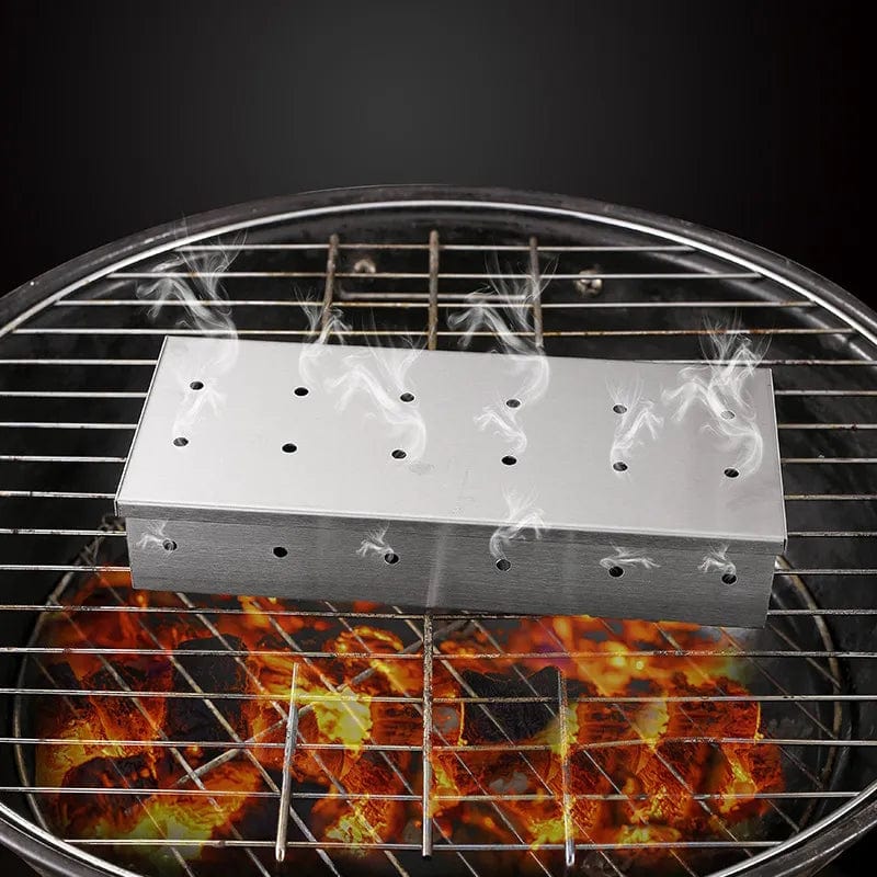Stainless Steel Wood Chips Smoker Box