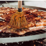 Barbecue Basting Mop in use