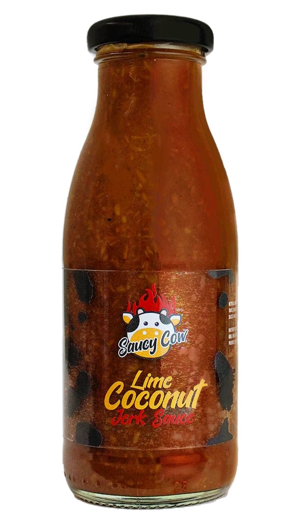 Saucy Cow Lime & Coconut Jerk Sauce 250ml Pro Smoke BBQ