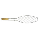 Stainless Steel Fish Grilling Holder Basket bottom view