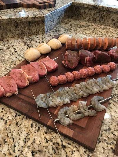 Pit Barrel Cooker -  10" Vertical Skewers ( 4-Piece Pack )