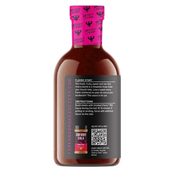 Fire & Smoke Society Smoked Cherry BBQ Sauce