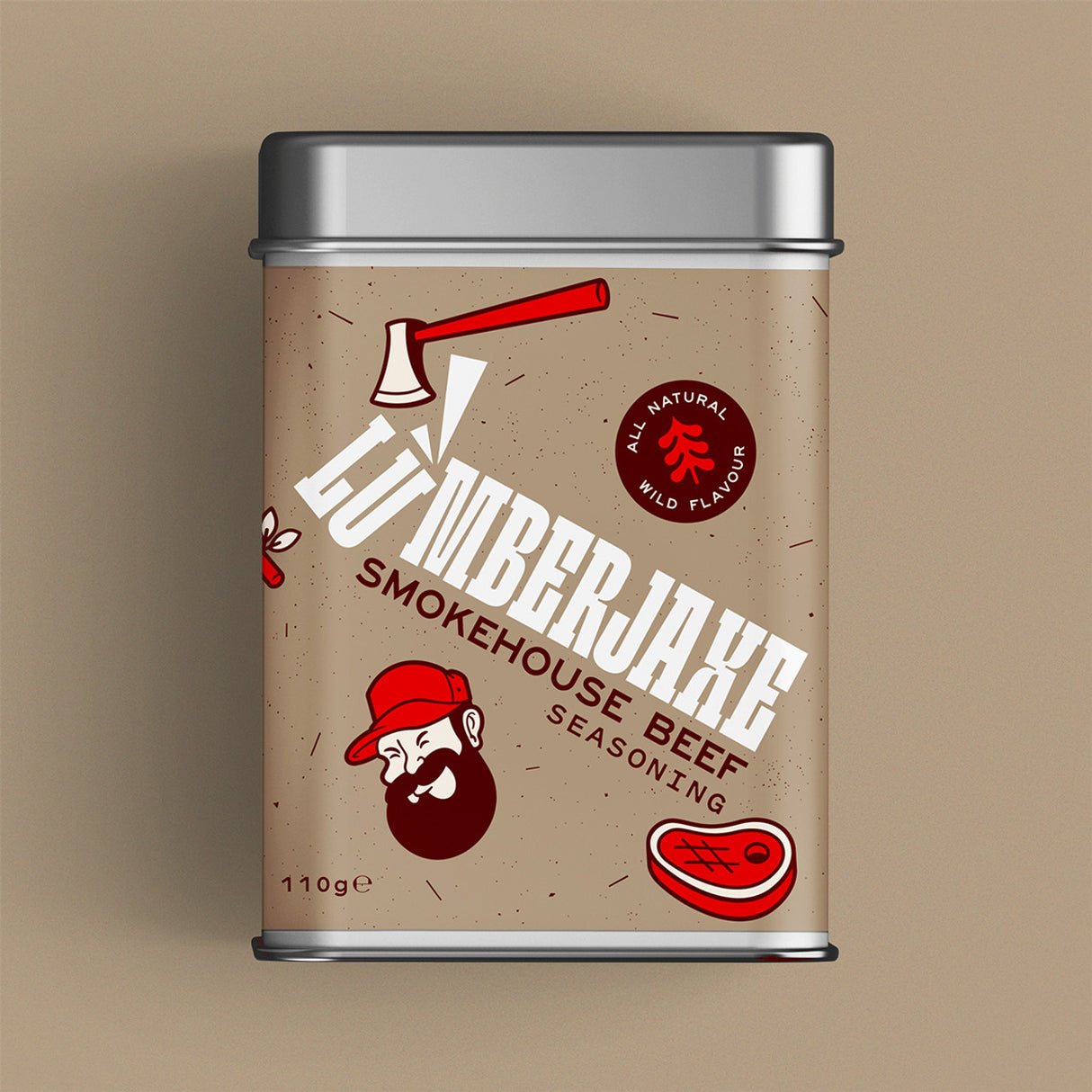 LumberjAxe | Smokehouse Beef Seasoning  | 110g