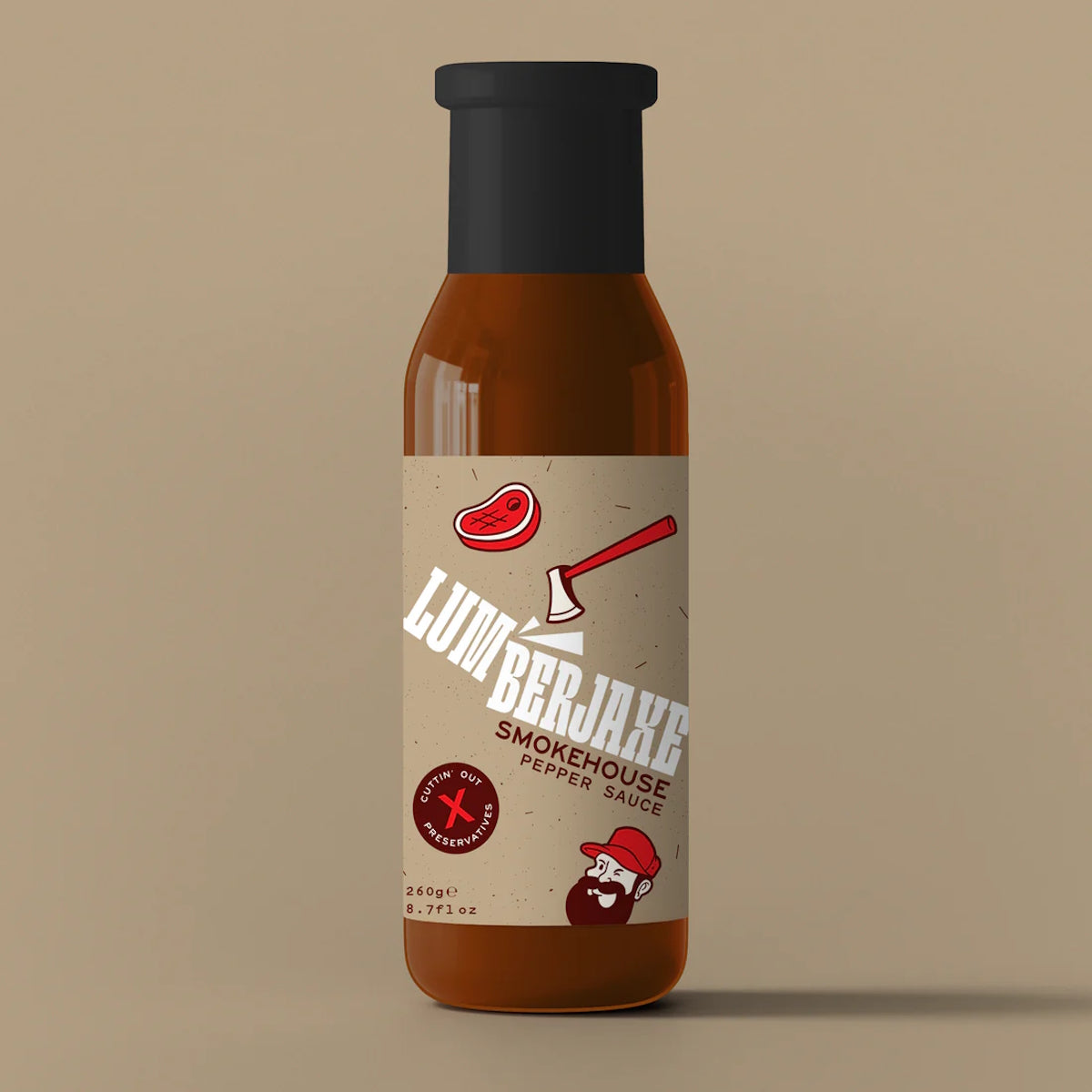 LumberJaxe | Smokehouse Pepper Sauce 260g