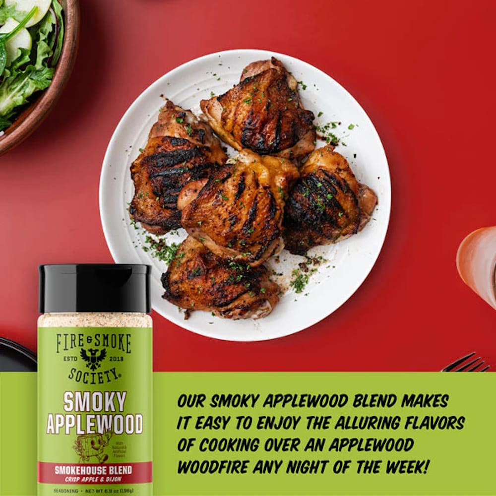 Fire & Smoke Society | Smoky Applewood BBQ Rub | Grilling  & Smoking Seasoning