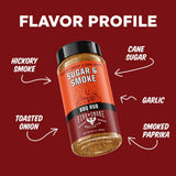Fire & Smoke Society | Sugar & Smoke BBQ Rub