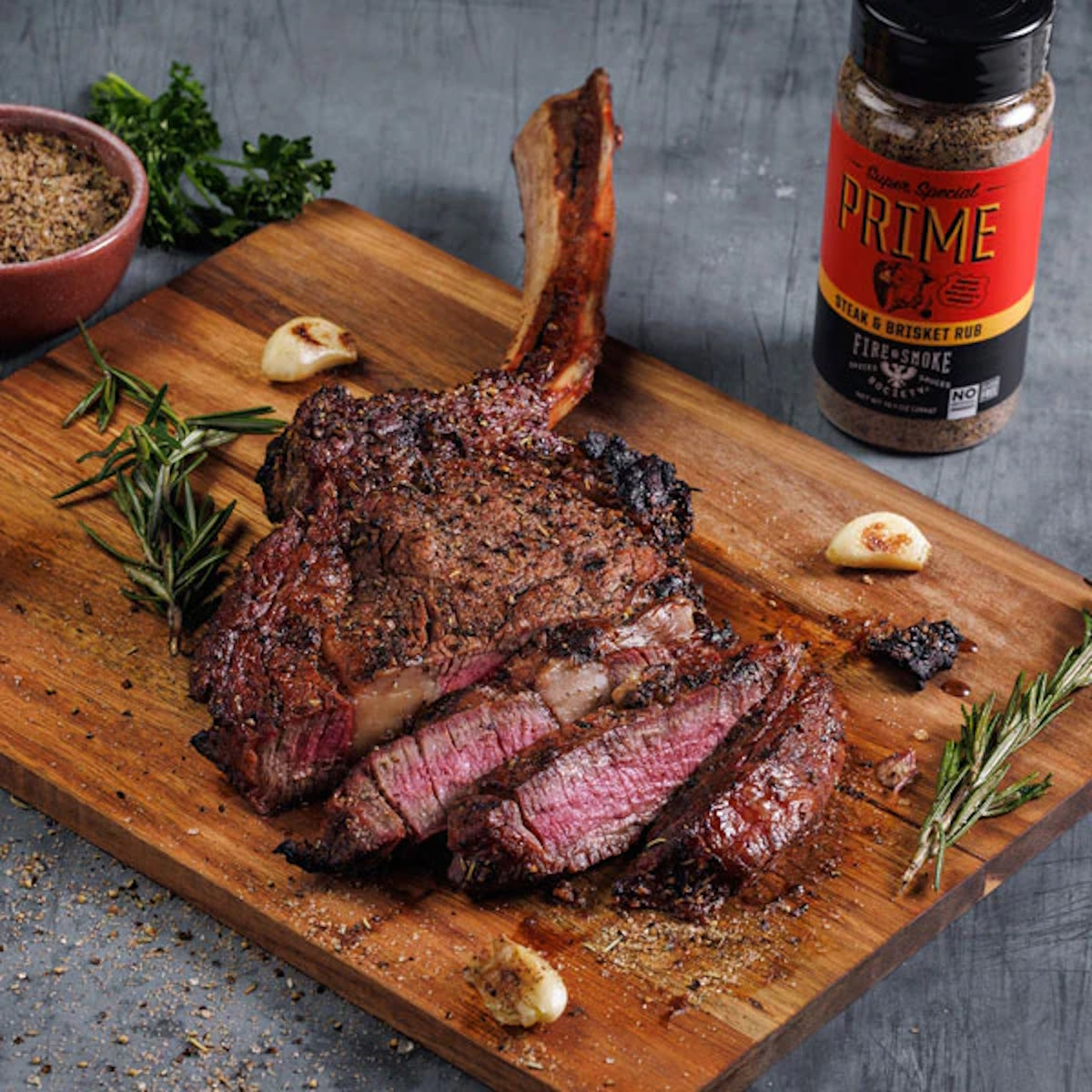 Fire & Smoke Society | Super Special Prime Steak Seasoning and Brisket Rub