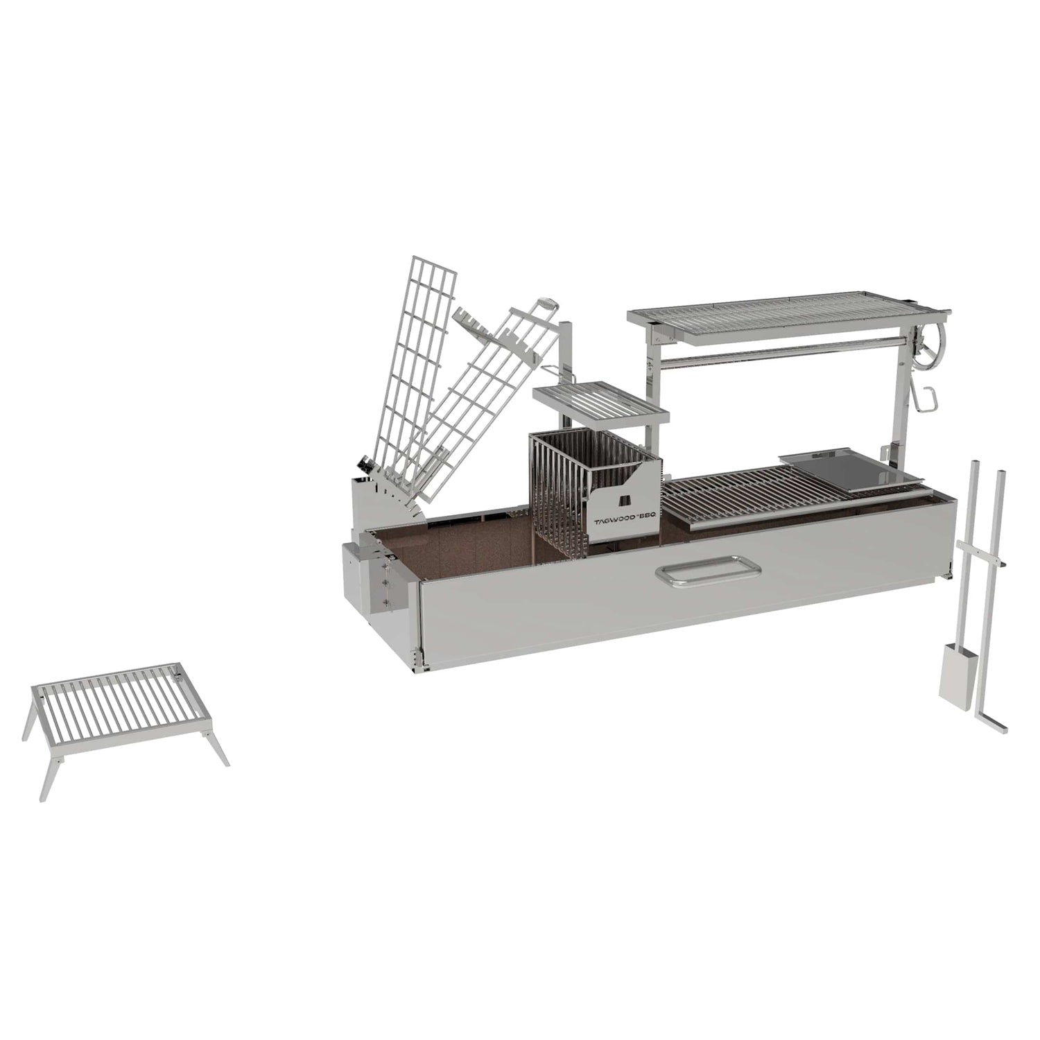 Tagwood BBQ | Argentine Wood Fire & Charcoal Gaucho Grill | BBQ08SS