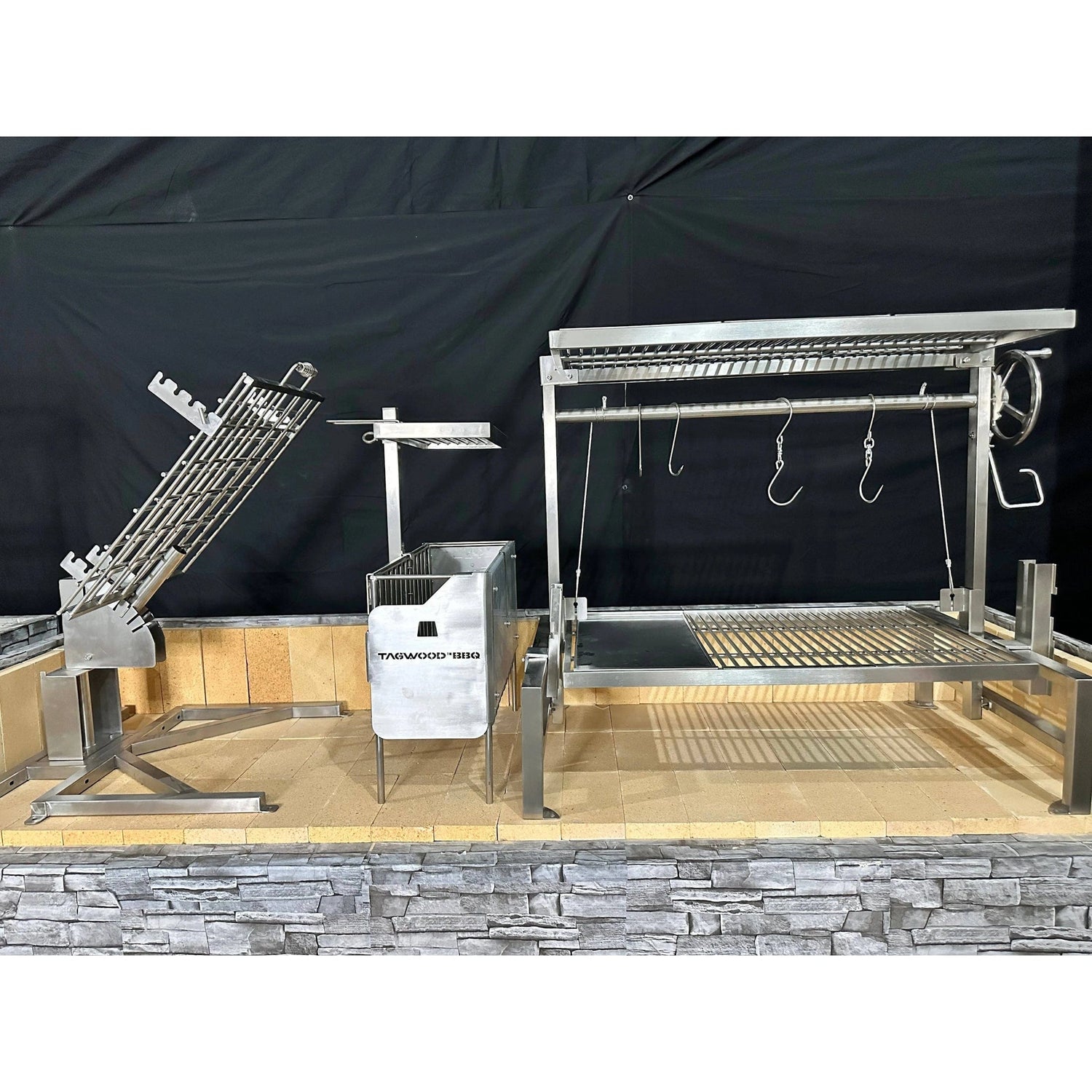 Tagwood BBQ | Basement Clamp Grill | BBQ94