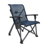 full view of a YETI - Trailhead Camp Chair showing its two armrest and a cupholder