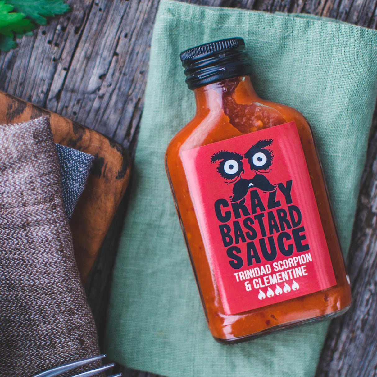 Crazy Bastard Sauce | Trinidad Scorpion & Clementine Chilli Sauce