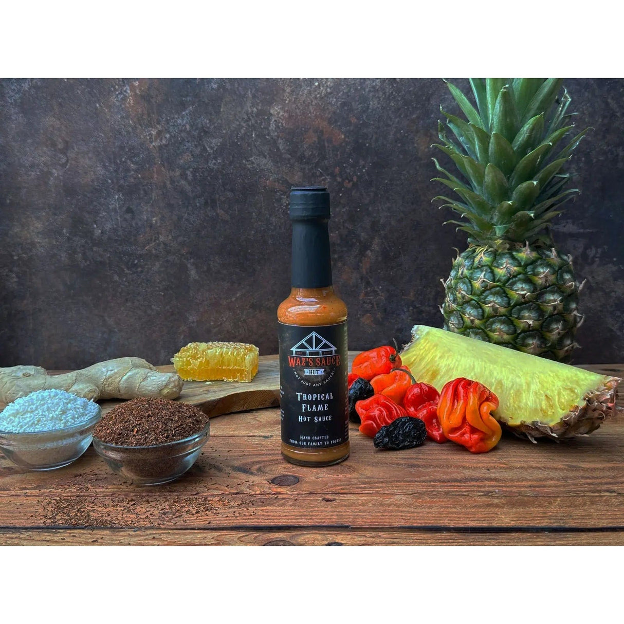 Waz's Sauce Hut | Tropical Flame - Hot Sauce