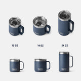 YETI | Rambler® 24 oz (709 ml) Mug With MagSlider™ Lid | Black